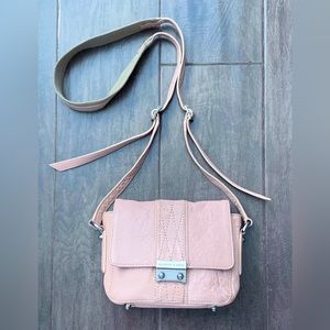 ⭐️SOLD⭐️ Anthropologie Schuler & Sons Blush Leather Crossbody